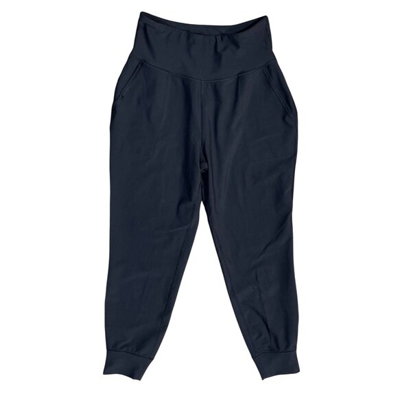 Old Navy Powersoft High -Rise Jogger Pants Women's Black Size M Medium - Picture 1 of 4